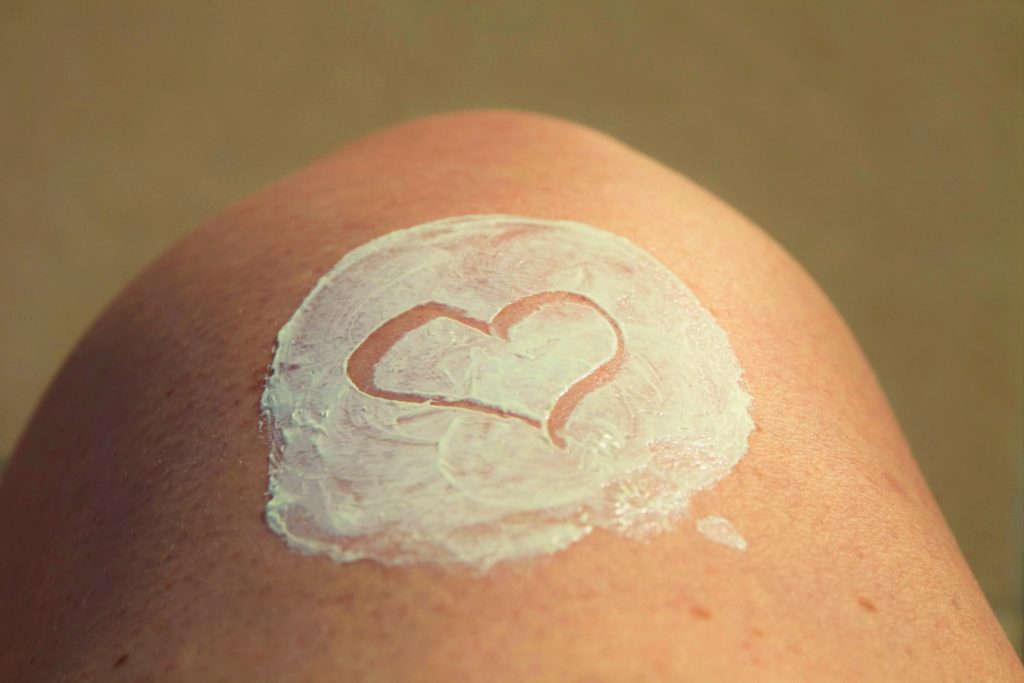 crème de protection solaire