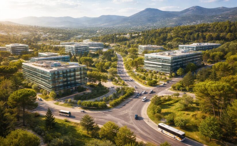 Sophia Antipolis : Comment optimiser vos déplacements professionnels dans la technopole